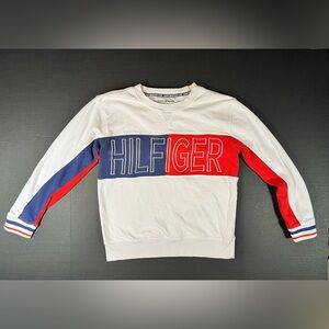 Tommy Hilfiger Men's‎ Red, Blue, and White Sweater